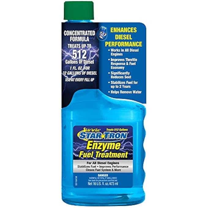 Star Brite TRON ENZYME DIESEL FUEL TREATMENT 16 OZ. SUPER CONCENTRATED FORMULA - Image 1